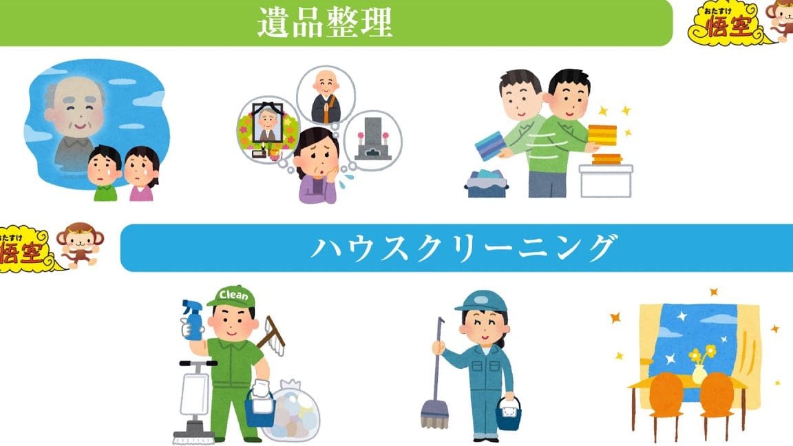 引越し・片付け・遺品整理のおたすけ悟空