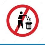 No trash